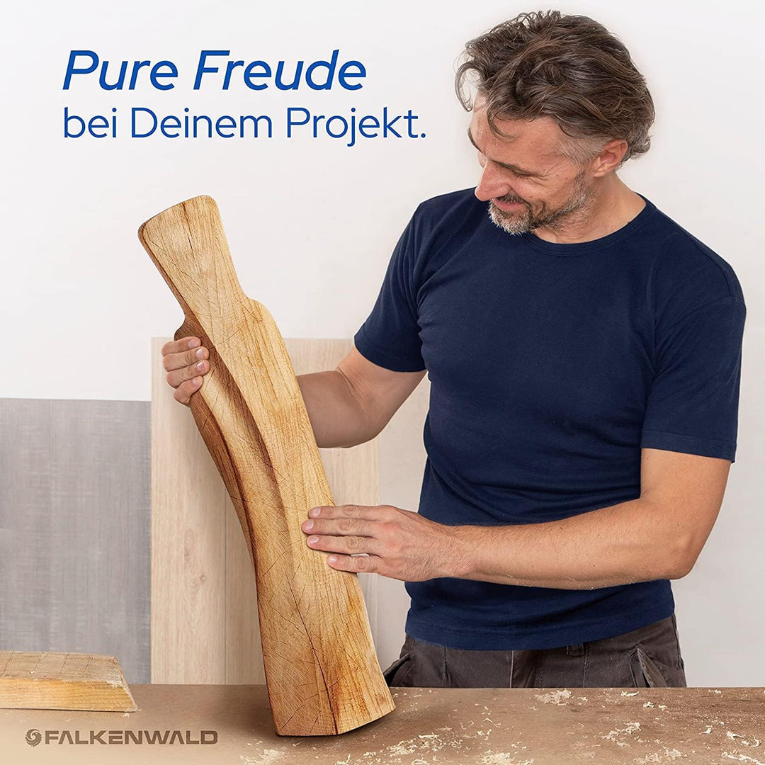 FALKENWALD Sägeblatt Holz 115mm - Ideal für Holz - Kreissägeblatt 115 x 22,23 mm - Holzscheibe 115 Ø