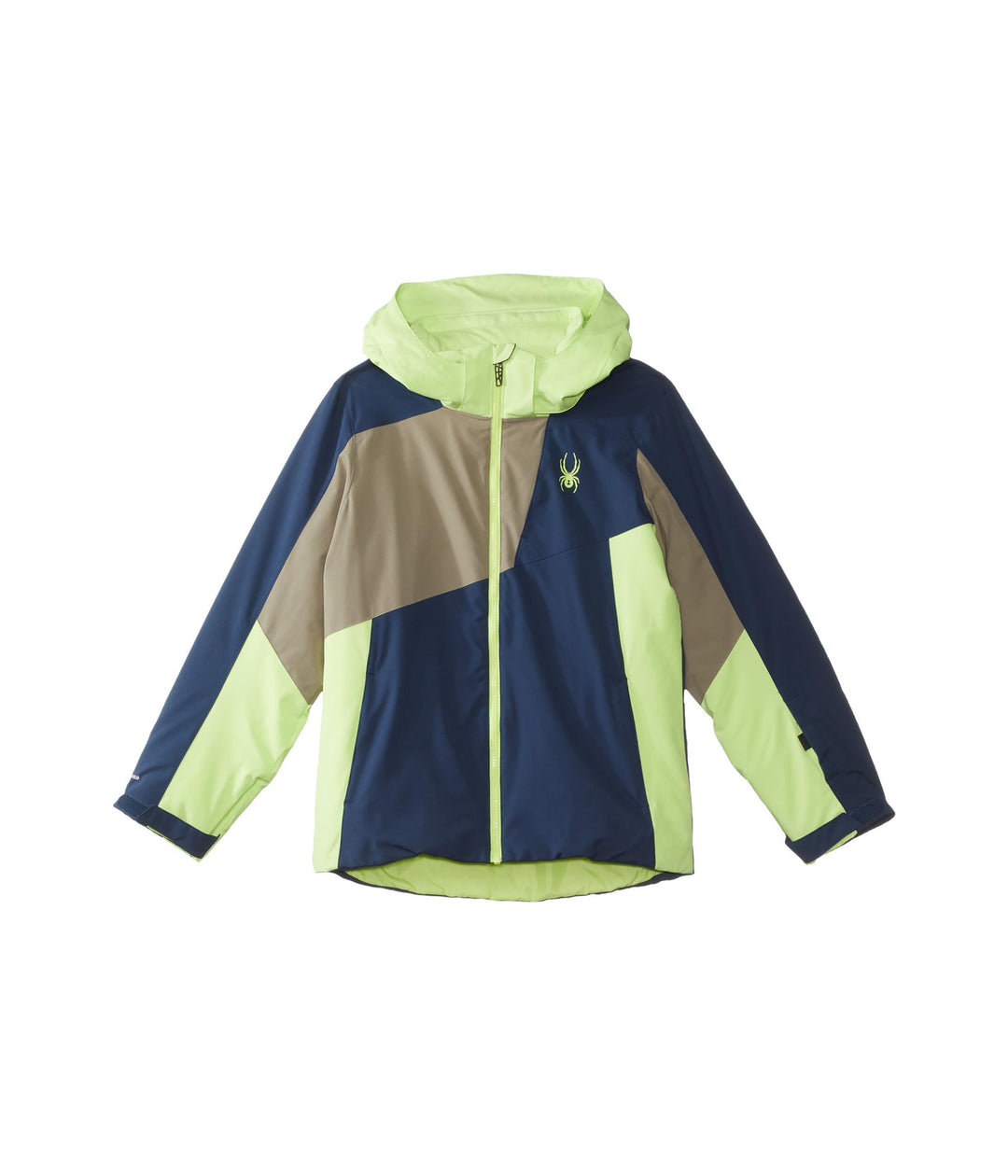 Spyder Jungen Ambush Jacke, Limetteneis