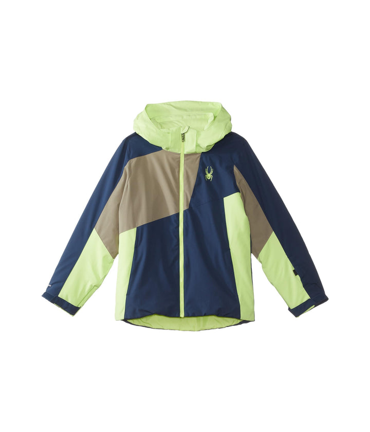 Spyder Jungen Ambush Jacke, Limetteneis