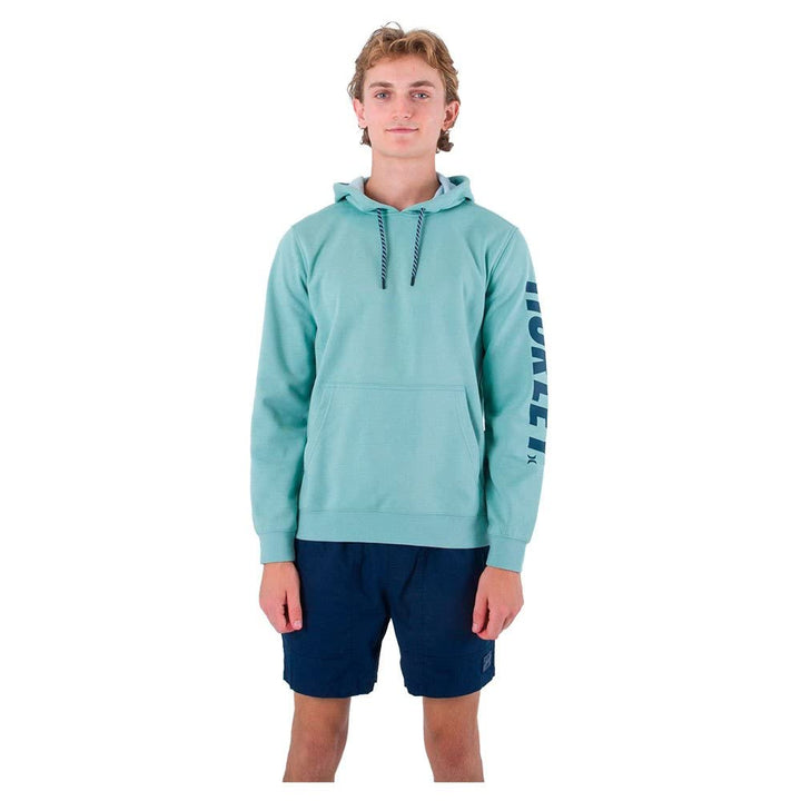 Hurley Herren Acadia Heat Po Pullover Sweater S Morning Spruce, S Morning Spruce