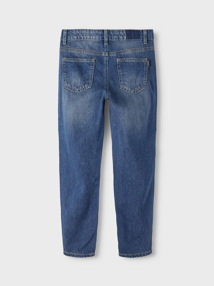 NAME IT Boy Jeans Tapered Fit 116 Dark Blue Denim, 116 Dark Blue Denim
