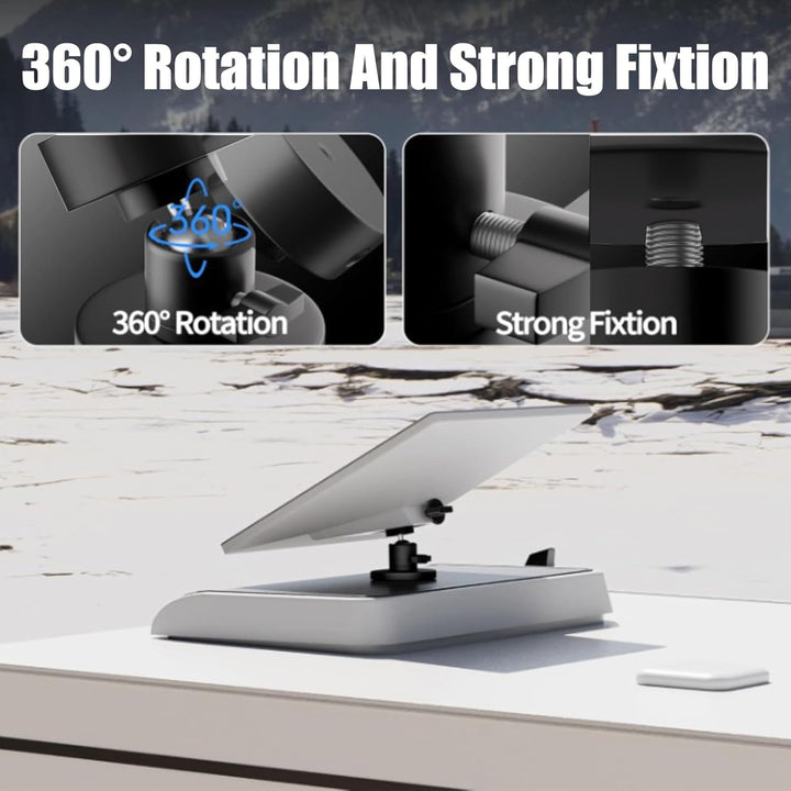Magnetische Halterung Adapter für Starlink Mini, Einstellbarer Winkel, Magnetische Basis, 1/4 "-20 G