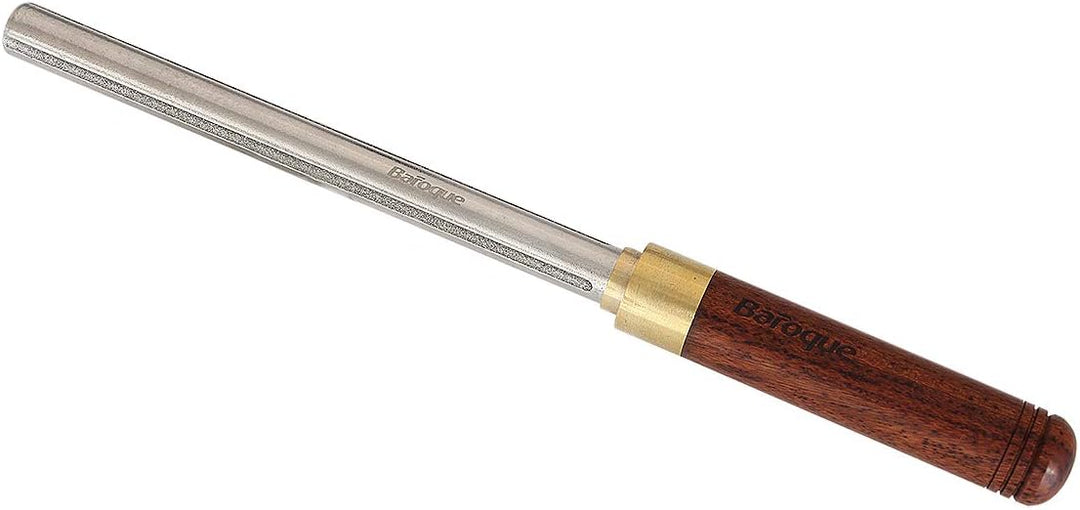 3 in 1 Gitarre Fret Feile Dressing Metallmit Holzgriff Gitarre Reparatur Instandhaltung Werkzeug Lut