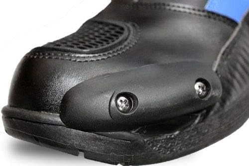 Kimo Kinder Motorradstiefel Protect Boots (Weiss, 38)