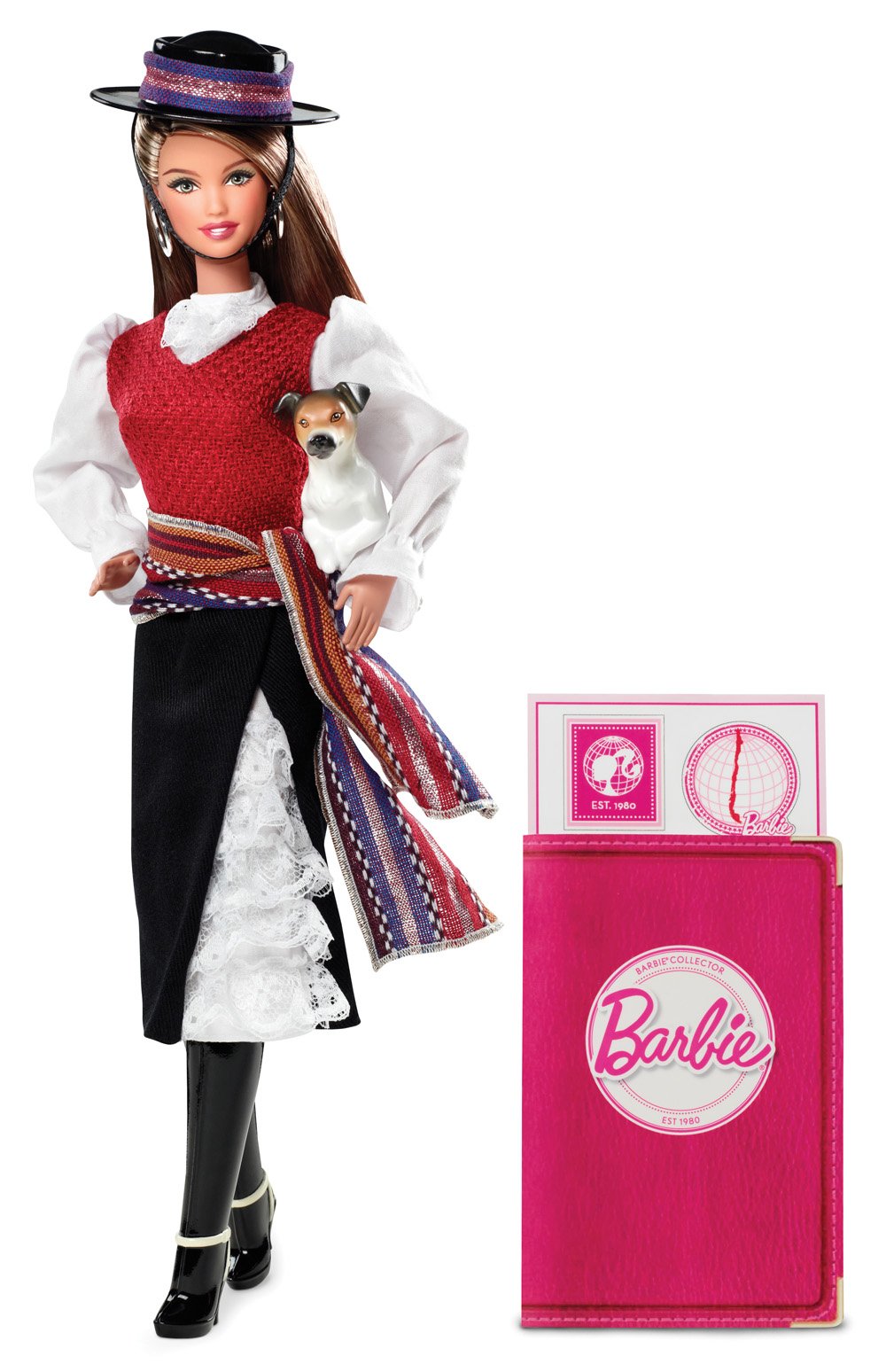 Barbie Collector Dolls of The World Chile Puppe