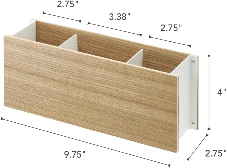 Pen &amp; Remote Rack - Rin - natural Weiss, Weiss