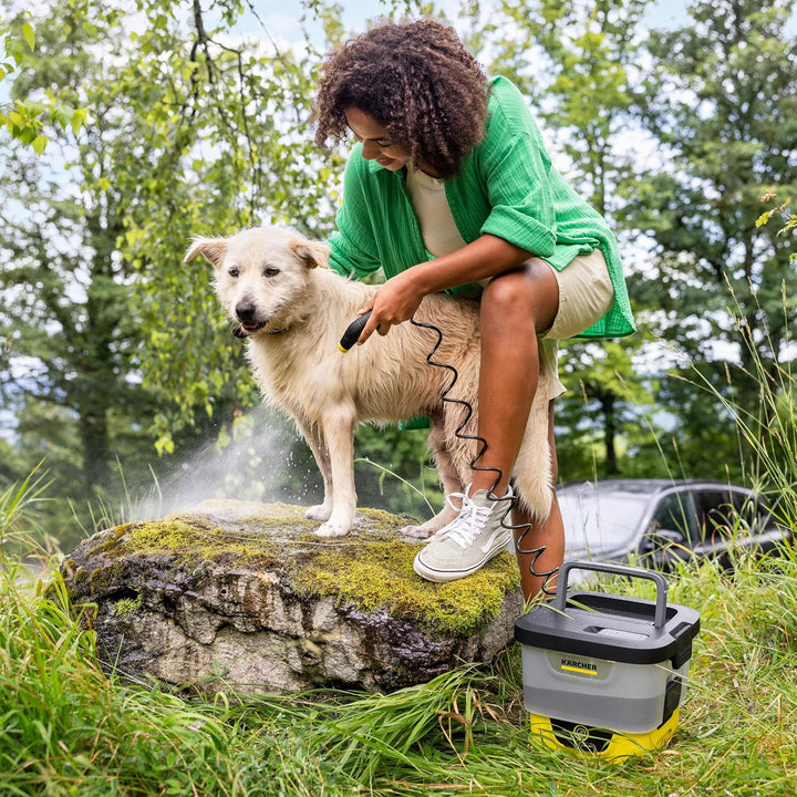 Kärcher Mobile Outdoor Cleaner OC 4, Fördermenge: 2 l/min, Gewicht: 3,1 kg, Wassertank: 8 l, Lithium