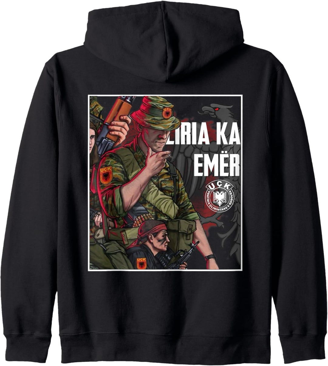 Liria ka emer Uçk Kapuzenjacke