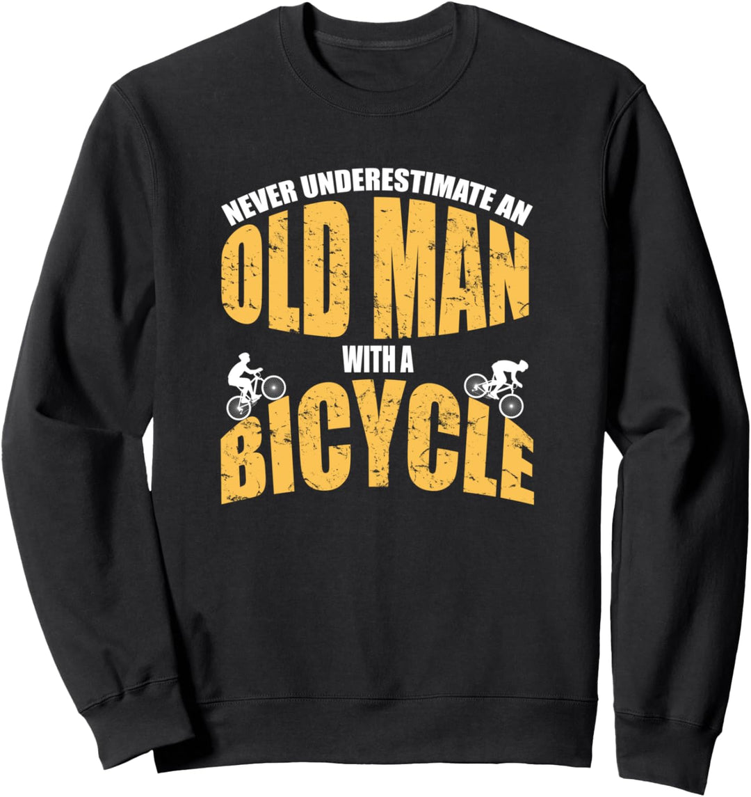 Lustiges Radfahren Radfahrer Geschenk Biker Fahrrad Sweatshirt