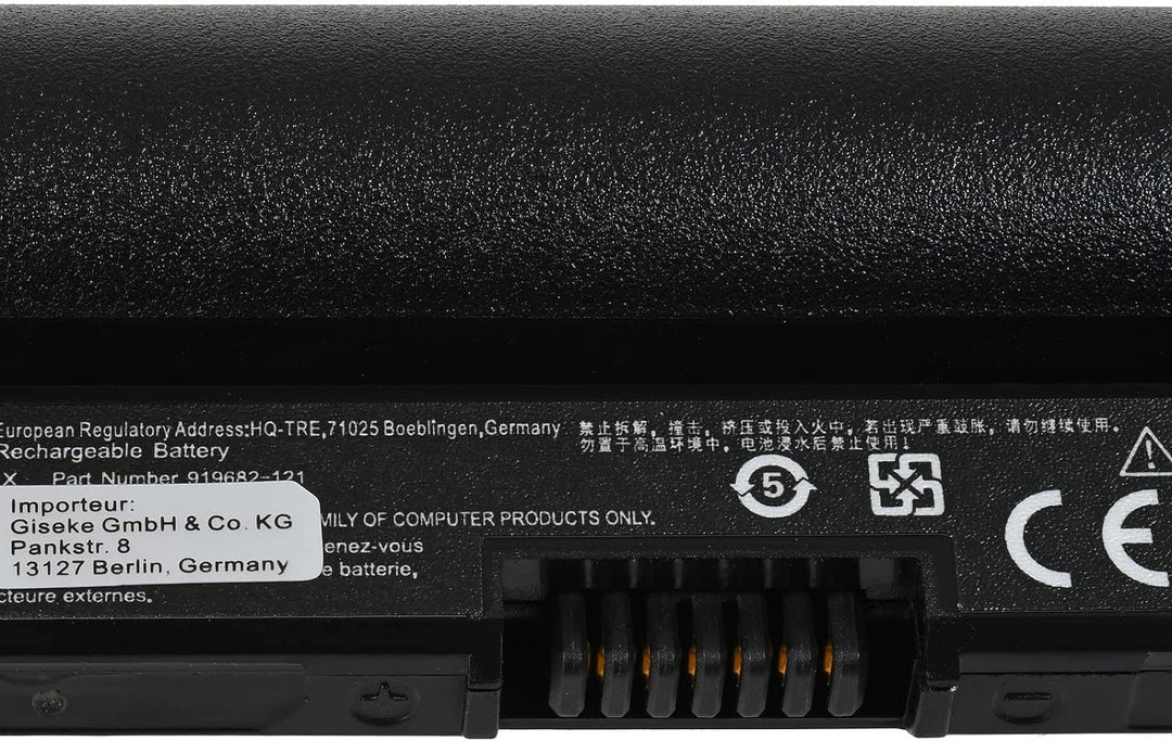 akku-net Standardakku für Laptop HP 250 G6 2UB94ES, 14,8V, Li-Ion