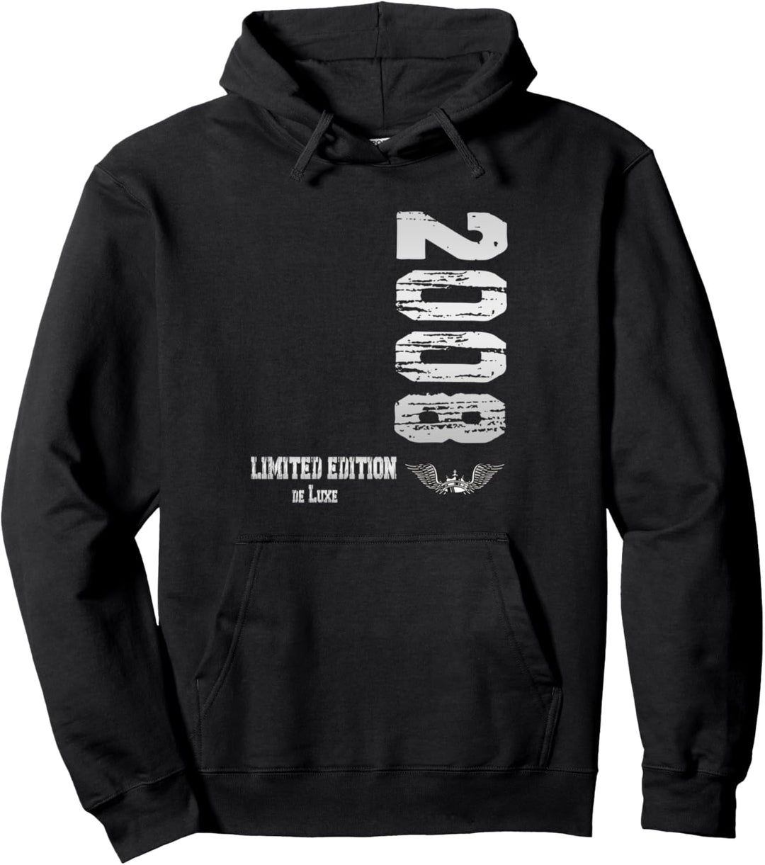 2008 Geburtsjahr, 2008 Limited Edition Geburtstag Pullover Hoodie