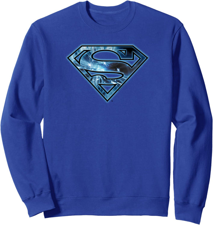 Superman On Ice Shield Sweatshirt