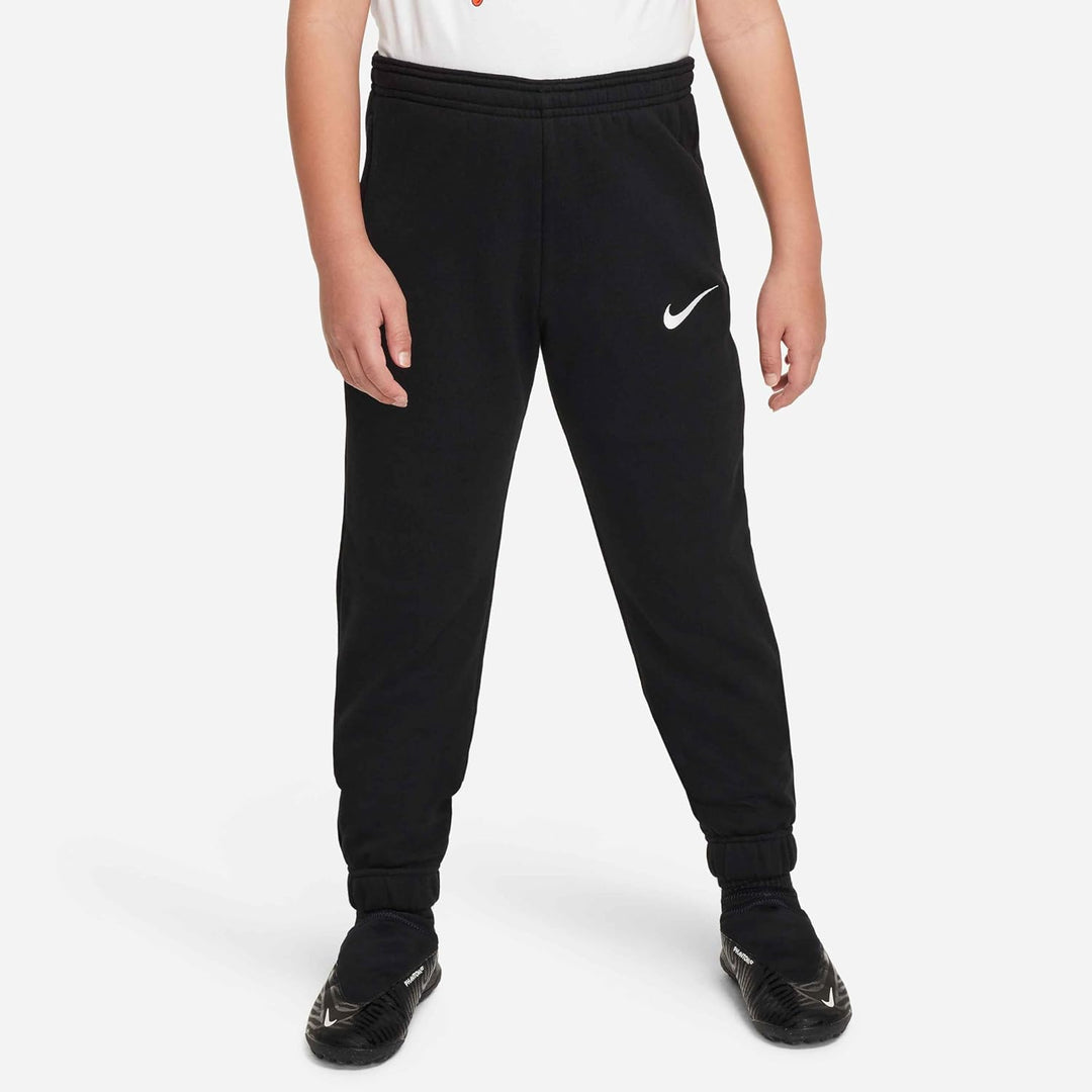 Nike Unisex Kinder Y Nk Flc Park20 Kp Pants, Black/White/White, L (147-158cm) EU