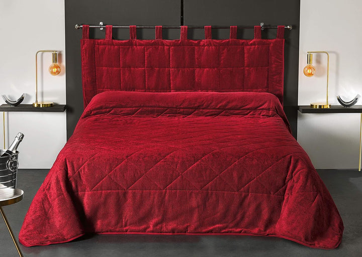 Linder Kopfteil mit Pfoten, (1 27% Baumwolle 18pourcentlin 55% Polyester (3) 100% Polyester, Rot, 16