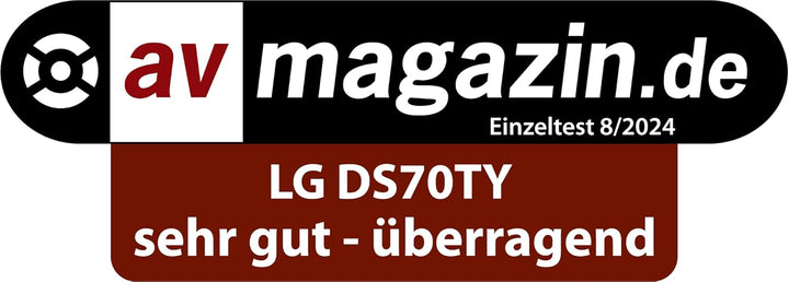 LG DS70TY 3.1.1 Dolby Atmos Soundbar (400W) mit kabellosem Subwoofer (eARC, HDMI, Optisch, Bluetooth
