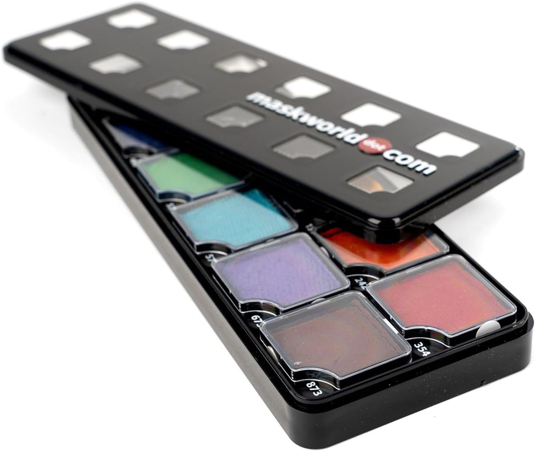 Aqua Make-up Color Set Halloween - 12er Palette - hochwertige Wasserschminke für Gesicht, Bodypainti