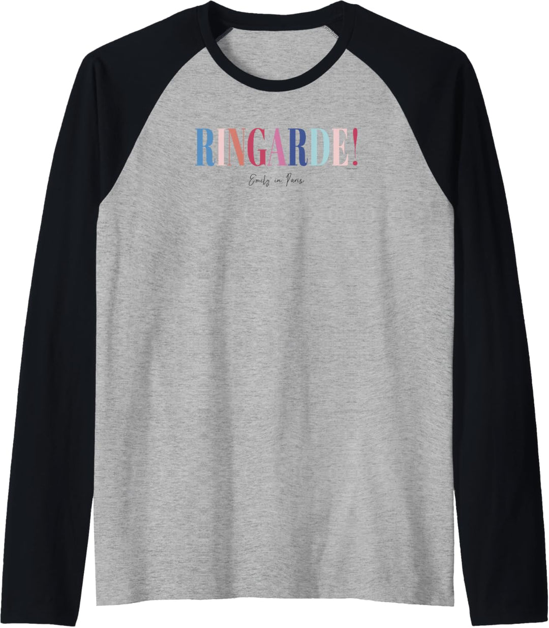 Emily In Paris Ringarde Logo Raglan
