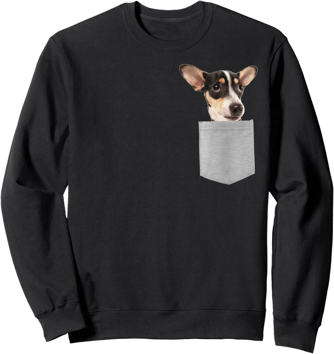 Dog in Your Pocket Rat Terrier Sweatshirt