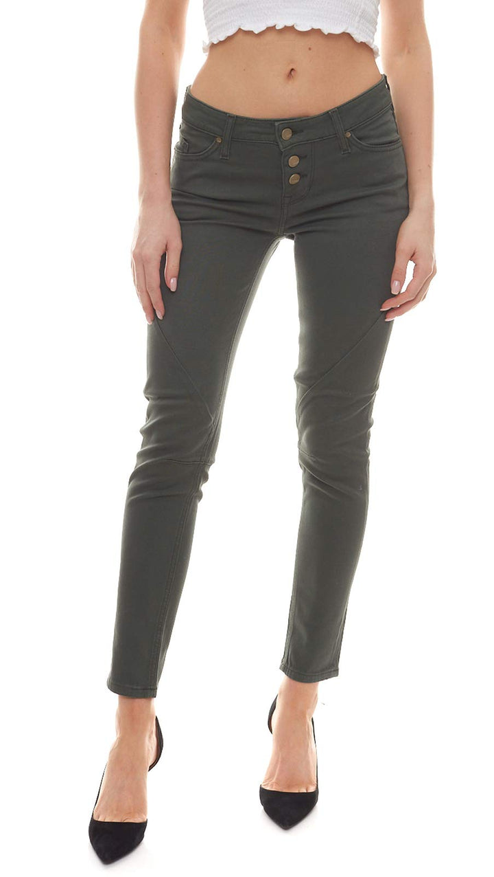 MUSTANG Damen Bermuda, Green (Castor Grey 4061)