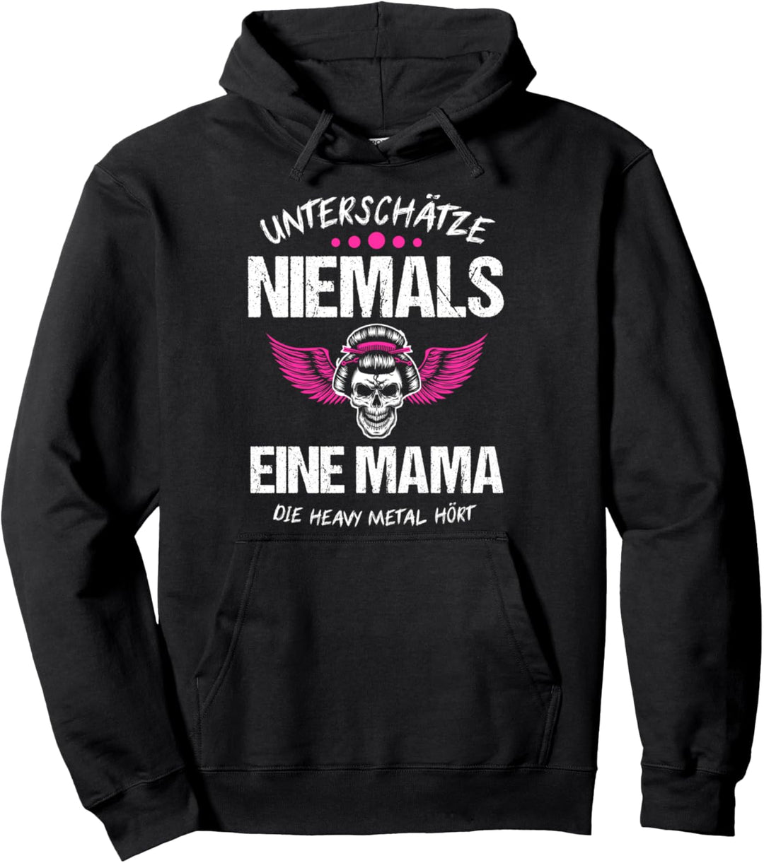 Heavy Metal Mama Heavy Metal Fan Musik Pullover Hoodie