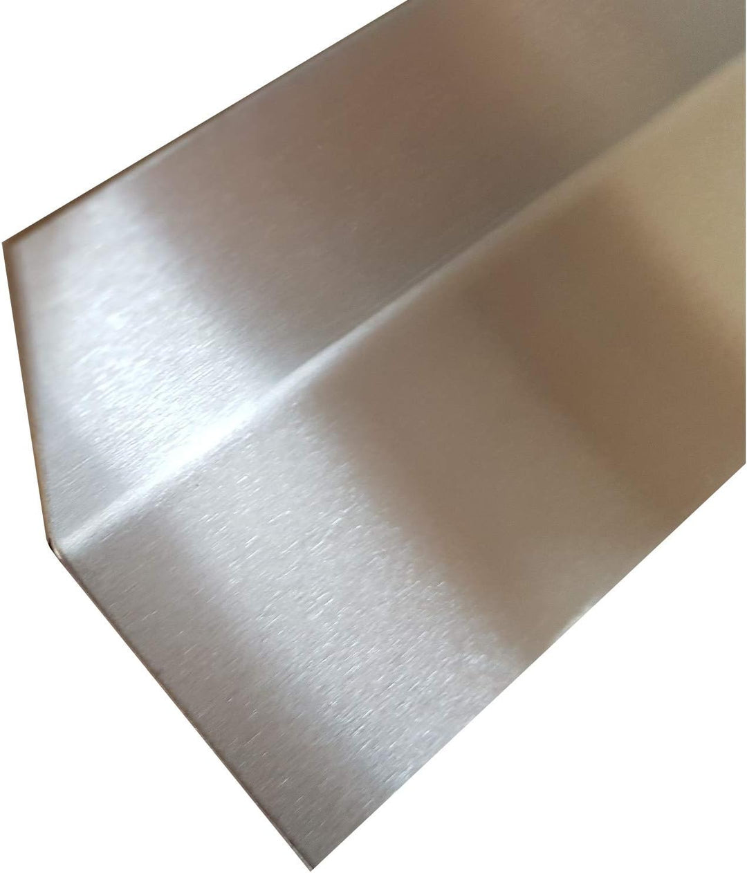 Edelstahl Winkel 40 x 40mm Schliff INNEN Edelstahl V2A K240 geschliffen 2000mm 08mm stark einseitig