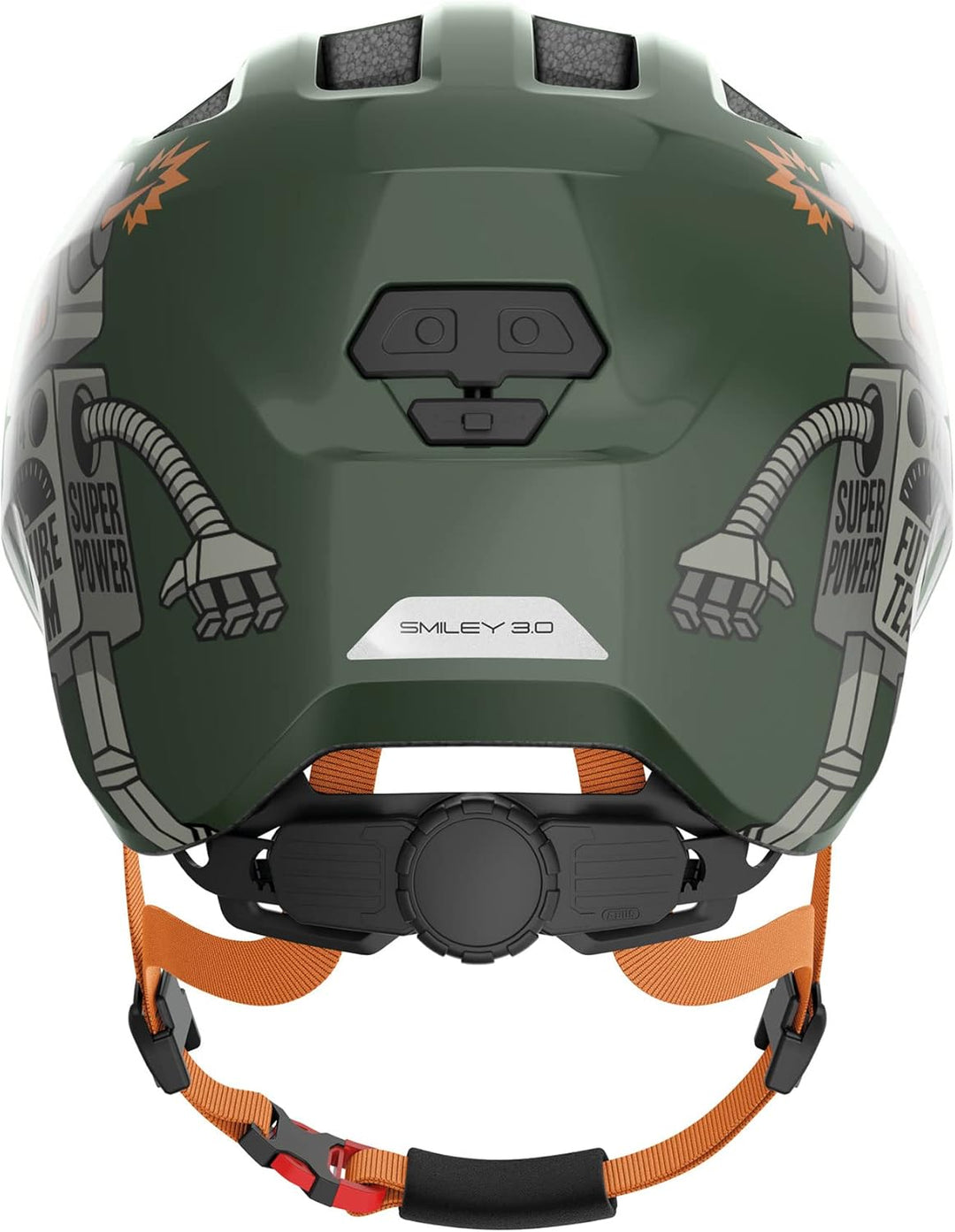 ABUS Kinderhelm Smiley 3.0 - Fahrradhelm mit tiefer Passform, kindergerechten Designs &amp; Platz für ei