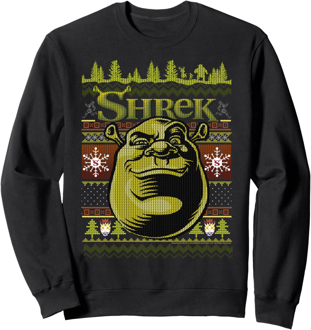 Shrek Christmas Ugly Sweater Sweatshirt