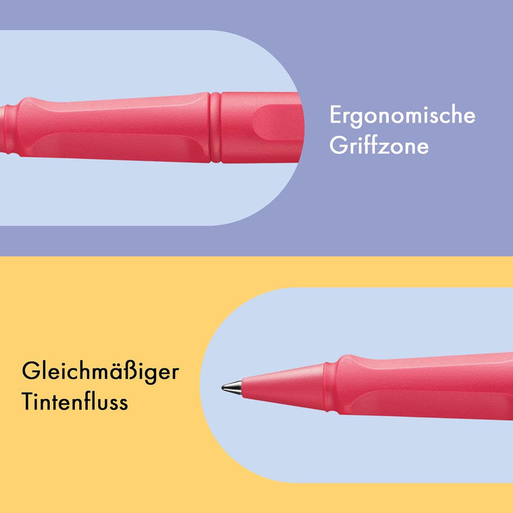Lamy safari sunset Tintenroller – zeitlos klassischer Stift mit ergonomischem Griff & Strichbreite M