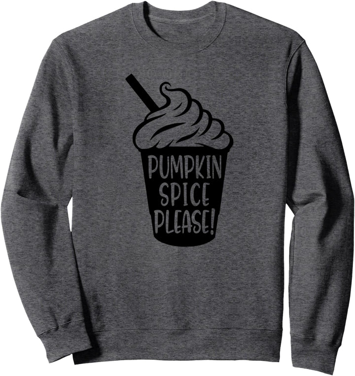 Lässiger Gewürzpullover Pumpkin Spice, bitte - Pumpkin Sweatshirt