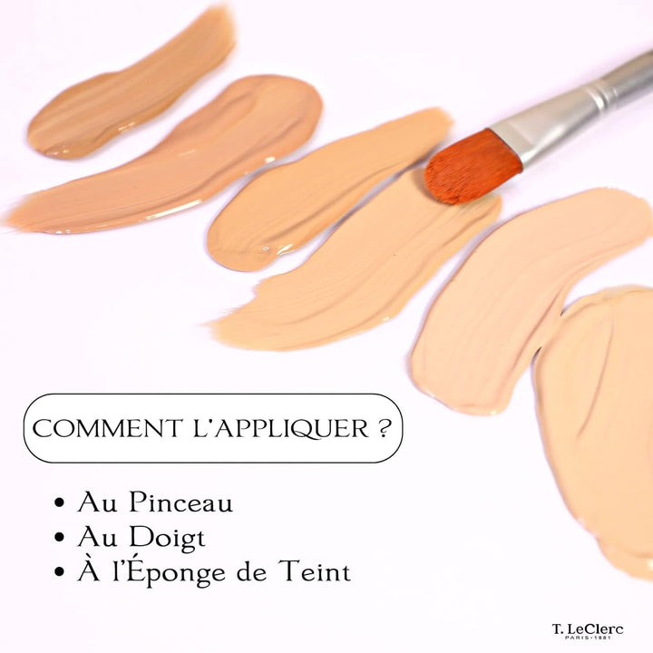T. LeClerc – Puder – Farbe 05 Beige Bernstein matt – Vegan – Dermatologisch getestet Bernsteinfarben
