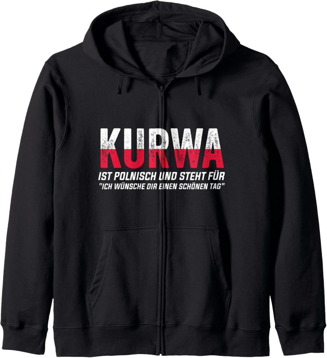Polska Kurwa Pole Polnisch Polen Kapuzenjacke