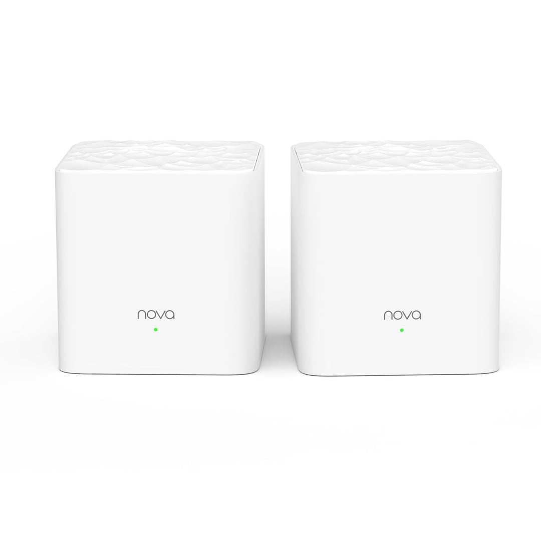 Tenda Nova MW3 Mesh WLAN System - AC1200 Dual Band WLAN Mesh System - empfohlen für Häuser mit 1-3 S