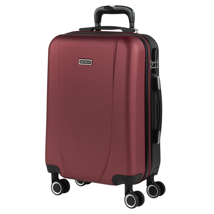 ITACA - Trolley Handgepäck Cabin Trolley Koffer Reisekoffer Hartschalenkoffer mit Zahlenschloss - Ka