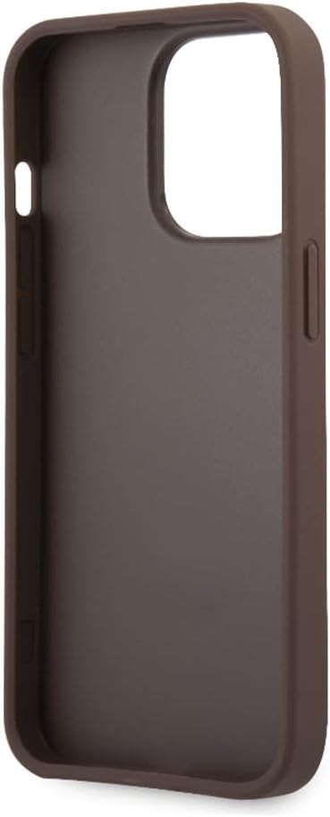 Guess GUHCP13X4GMGBR hülle für iPhone13 Pro Max 6,7" braun 4G Big Metal Logo