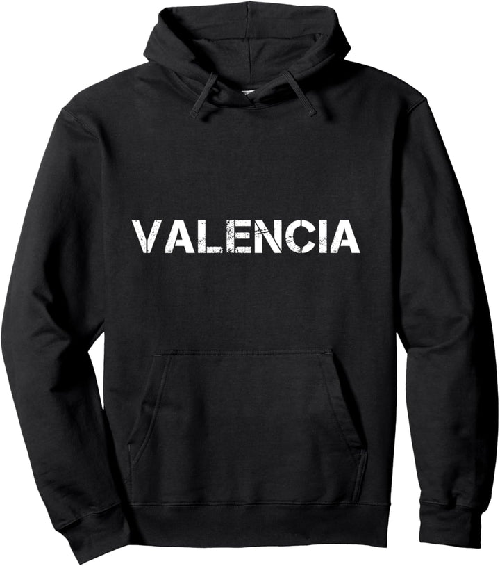 Valencia, Spanien Pullover Hoodie