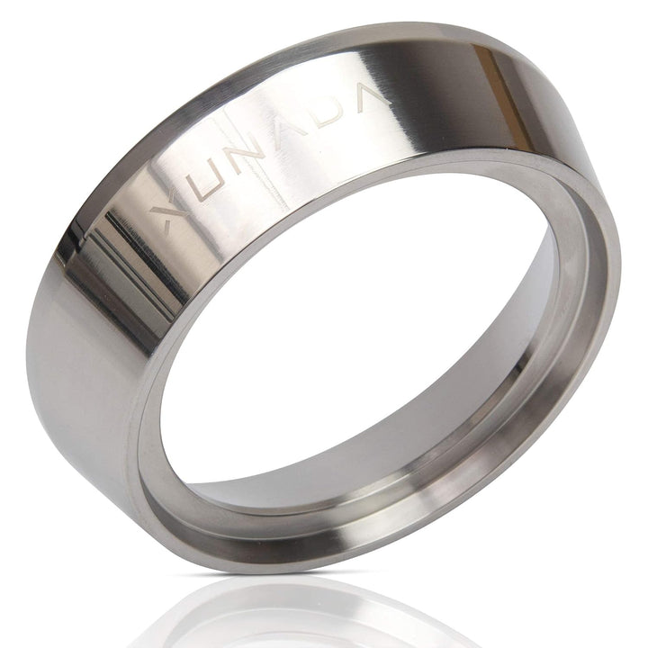 XUNADA Espresso-Dosiertrichter, 58 mm, Präzisions-Edelstahl-Kaffee-Dosierring, funktioniert mit 58 m