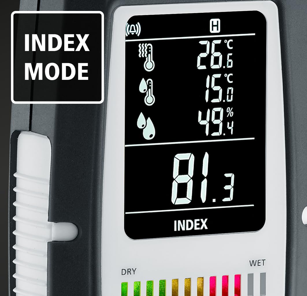 Laserliner MultiWet-Finder Plus Materialfeuchtemessgerät Temperaturmessung