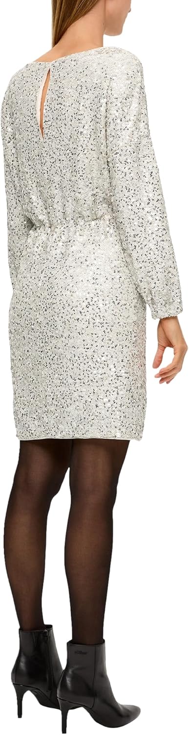 s.Oliver BLACK LABEL Damen Paillettenkleid 44 0700, 44 0700
