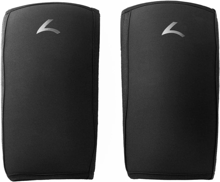 reeva Unisex-Adult Powerlifting Sleeves-7mm Knee Sleeve S Schwarz, S Schwarz