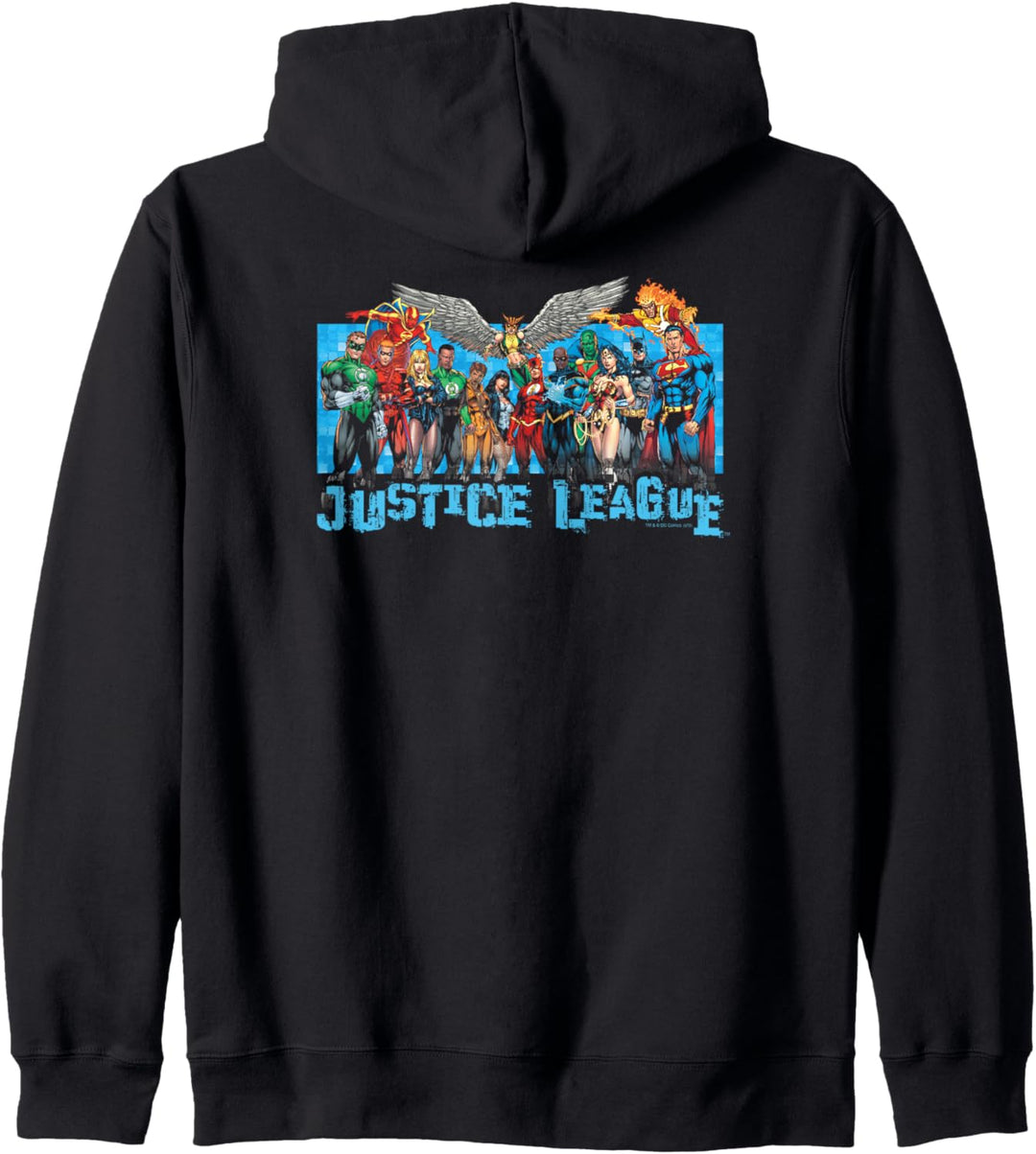 Justice League League Lineup Kapuzenjacke