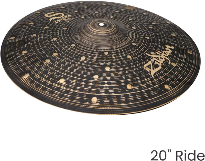 Zildjian S Dark Becken-Set, 4-teilig