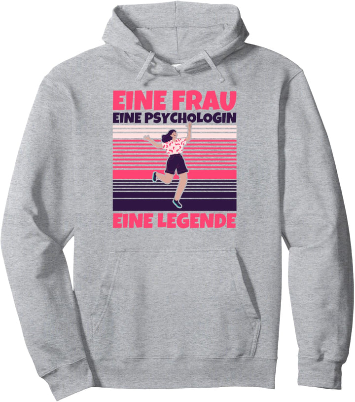 Psychologin lustig - Eine Frau, eine Psychologin, eine Legen Pullover Hoodie