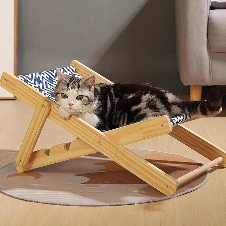 Katzen Hängematte Stuhl | 1/2 Stück Cat Sisal Chair | 4-stufig Höhenverstellbares Katzenhängematte K