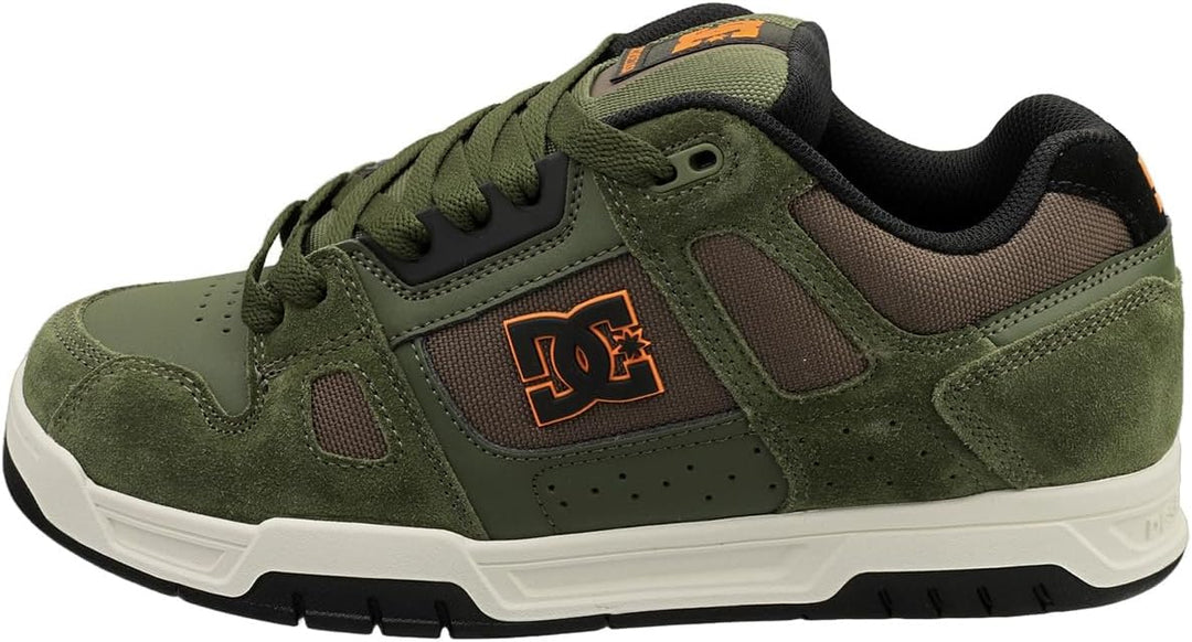 DC Shoes Court Graffik Se, Damen Sneaker 40.5 EU 310 Oliven Offwhite, 40.5 EU 310 Oliven Offwhite