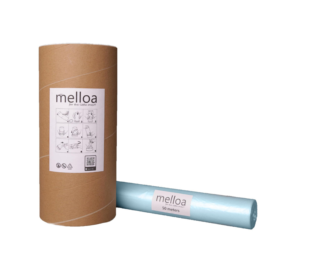 MELLOA Nachfüllfolie für Windeleimer Kompatibel mit Tommee Tippee Sangenic TEC Simplee Twist & Click