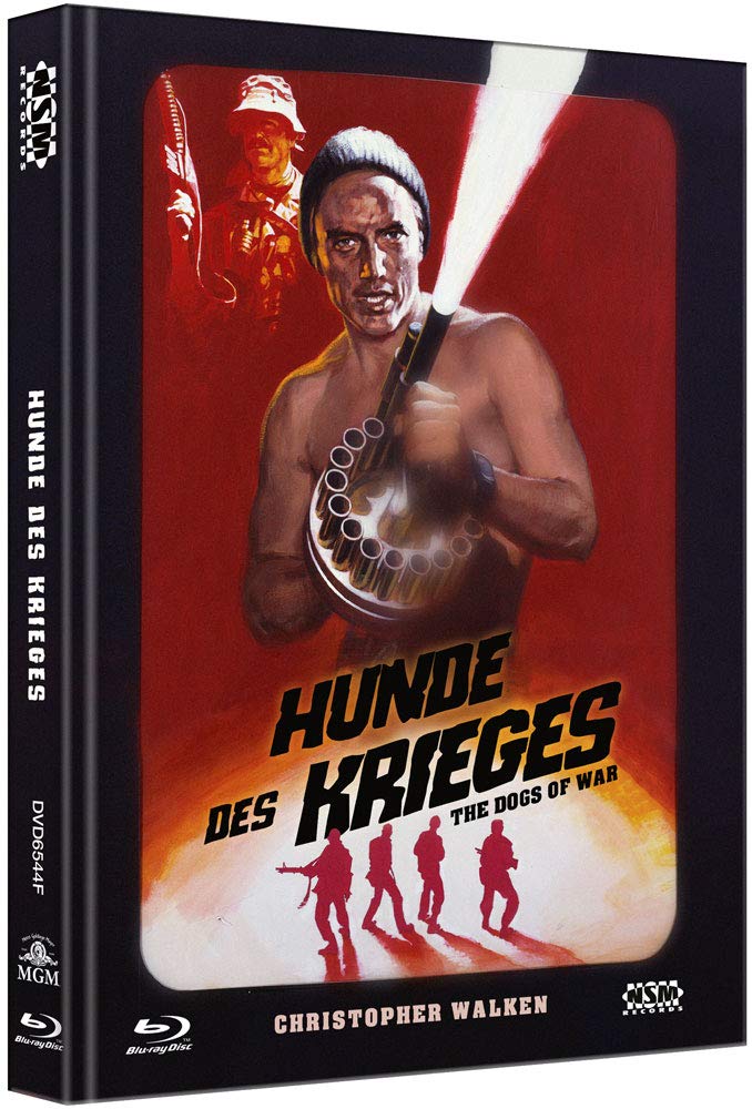 Hunde des Krieges - The Dogs of War [Blu-Ray+DVD] - uncut - limitiertes Mediabook Cover F, Blu-ray