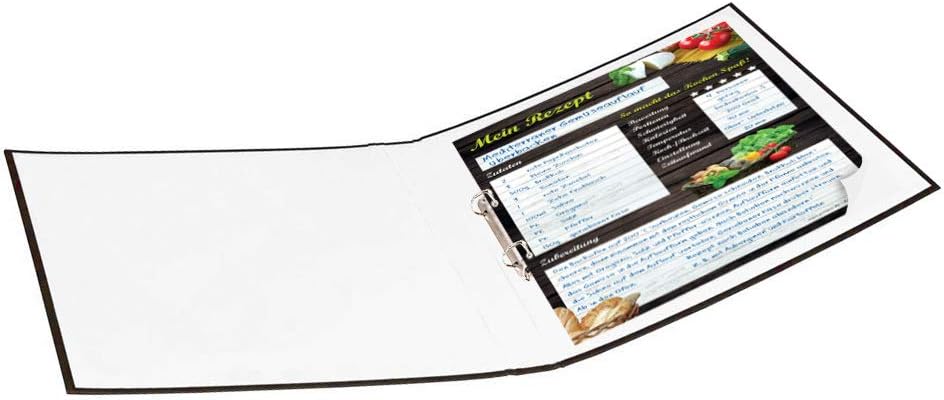 PRICARO Rezeptordner mit Rezeptblock "Mediterran", A5