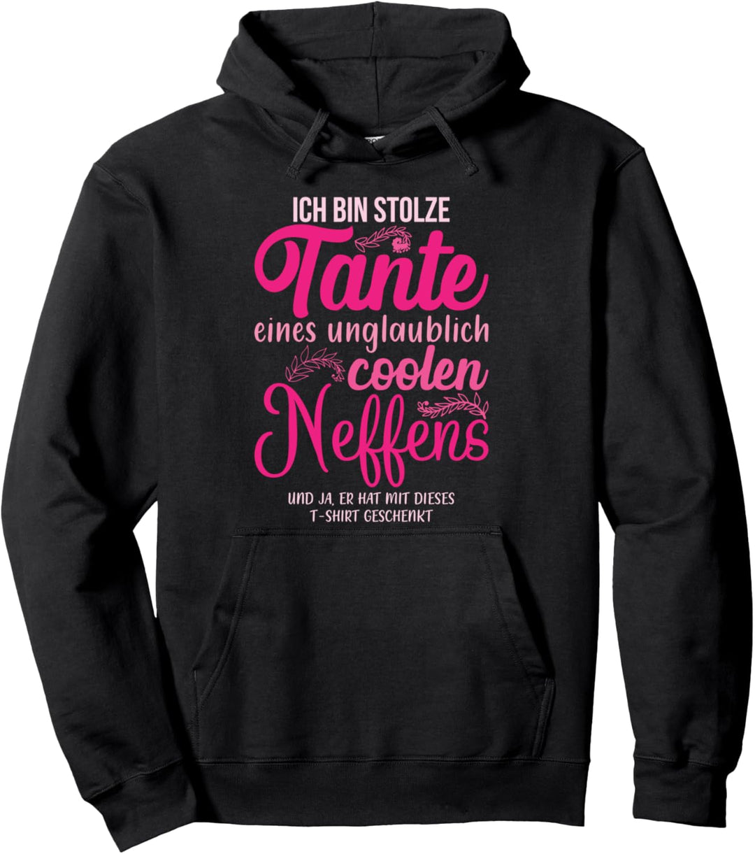 Patentante Tante Neffe Geschenk Enkelkind Spruch Lustig Pullover Hoodie