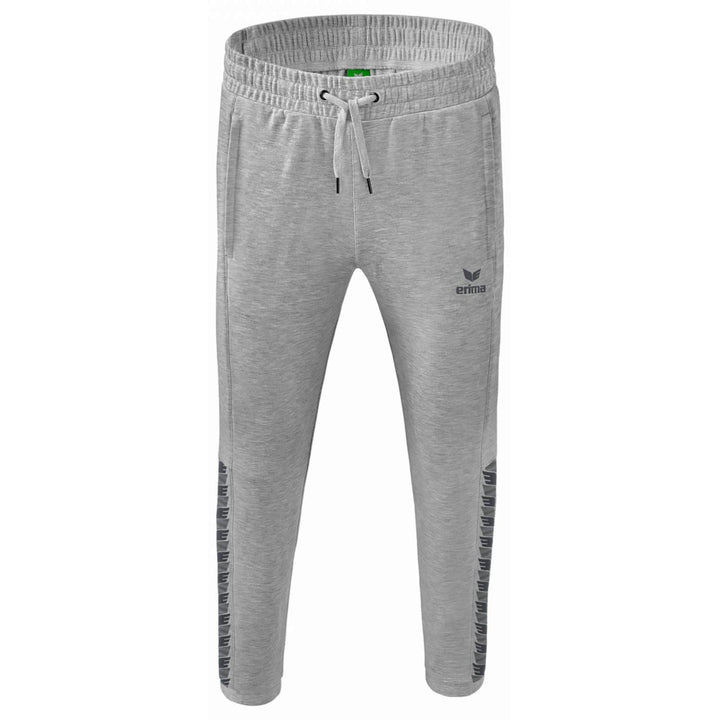 Erima Herren Essential Sweathose XXL Hellgrau Melanage/Slate Grey, XXL Hellgrau Melanage/Slate Grey