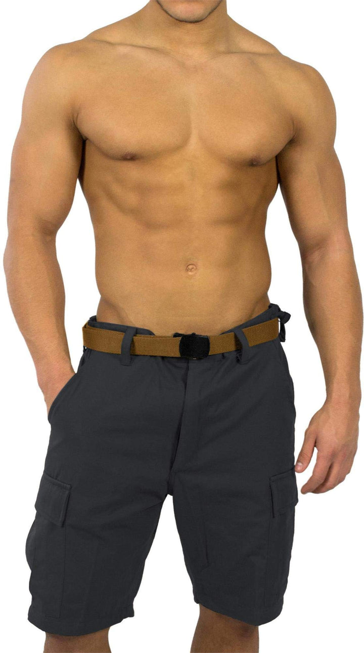 normani BDU Bermuda Short für Herren, Anthrazit